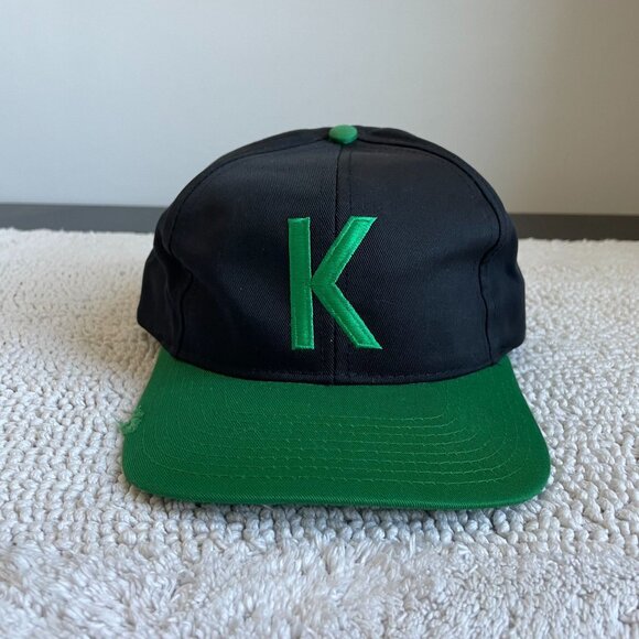 90s Vintage Kool Cigarettes Snapback Trucker Hat OSFA Two Tone Embroidered Cap - Picture 1 of 8